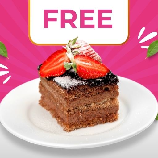 Dessert Free on 800/- & Above Bill Amount